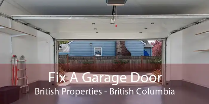 Fix A Garage Door British Properties - British Columbia