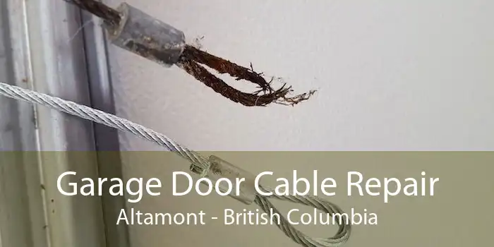 Garage Door Cable Repair Altamont - British Columbia