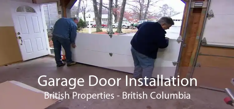 Garage Door Installation British Properties - British Columbia