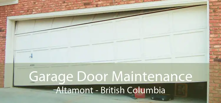 Garage Door Maintenance Altamont - British Columbia