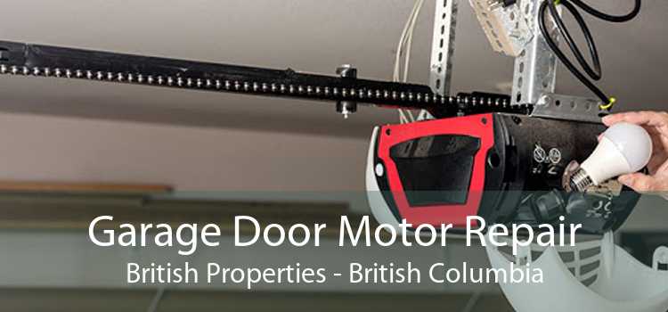 Garage Door Motor Repair British Properties - British Columbia