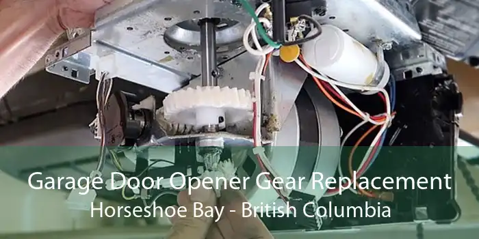 Garage Door Opener Gear Replacement Horseshoe Bay - British Columbia