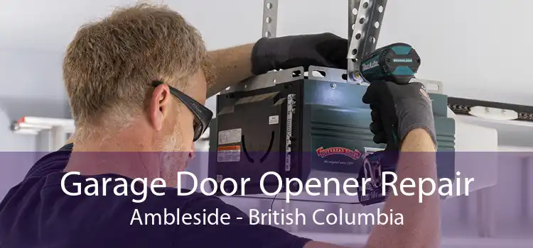 Garage Door Opener Repair Ambleside - British Columbia