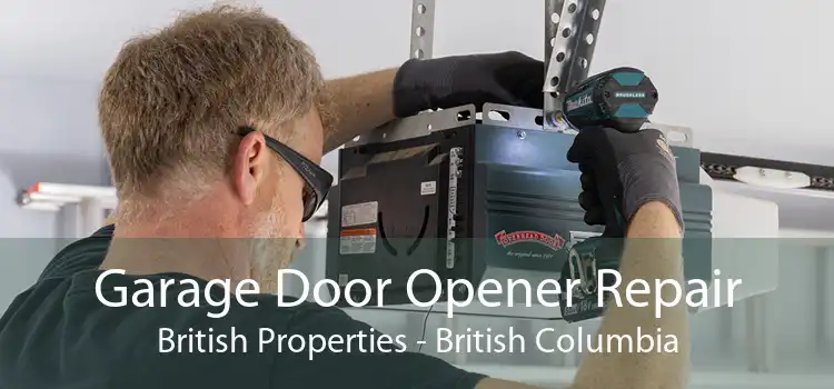 Garage Door Opener Repair British Properties - British Columbia