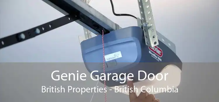 Genie Garage Door British Properties - British Columbia