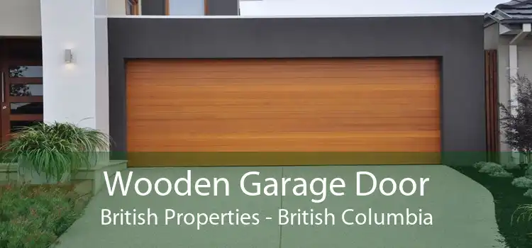 Wooden Garage Door British Properties - British Columbia