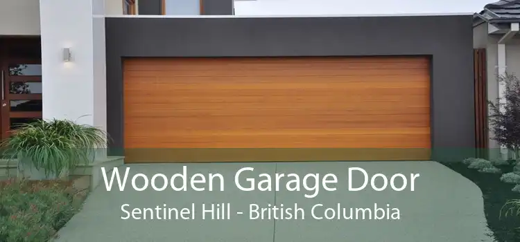 Wooden Garage Door Sentinel Hill - British Columbia